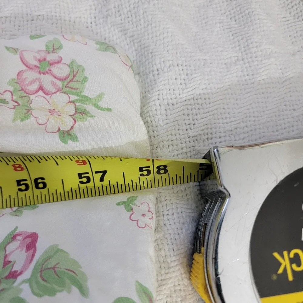 Pottery Barn Kids Floral Rose and Fleece Reversible‎ Blanket Plush Cozy 58x48 in